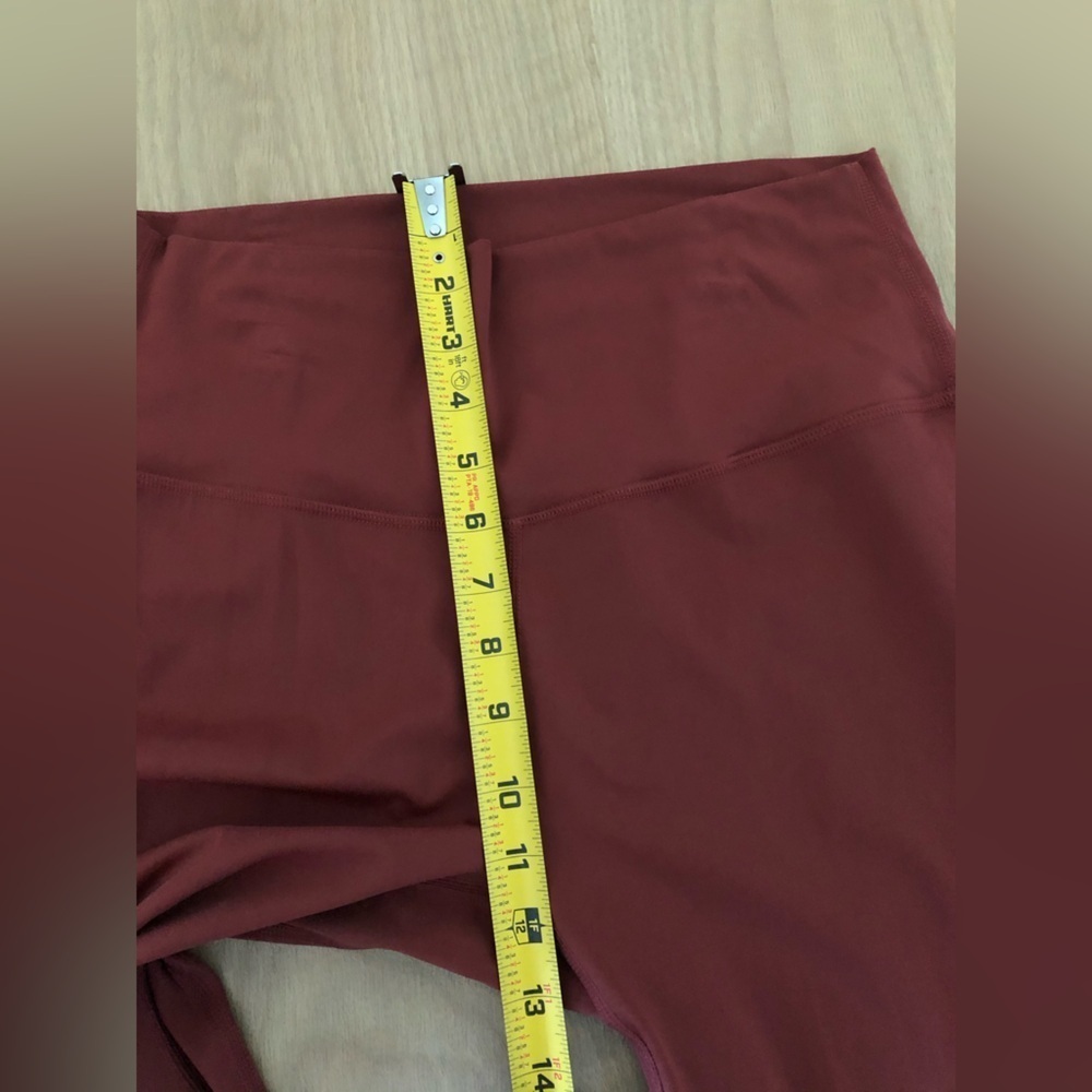 Be Active|Burnt Orange/Rust athletic high rise leggings,Size Large•••Stretchy - Picture 8 of 9